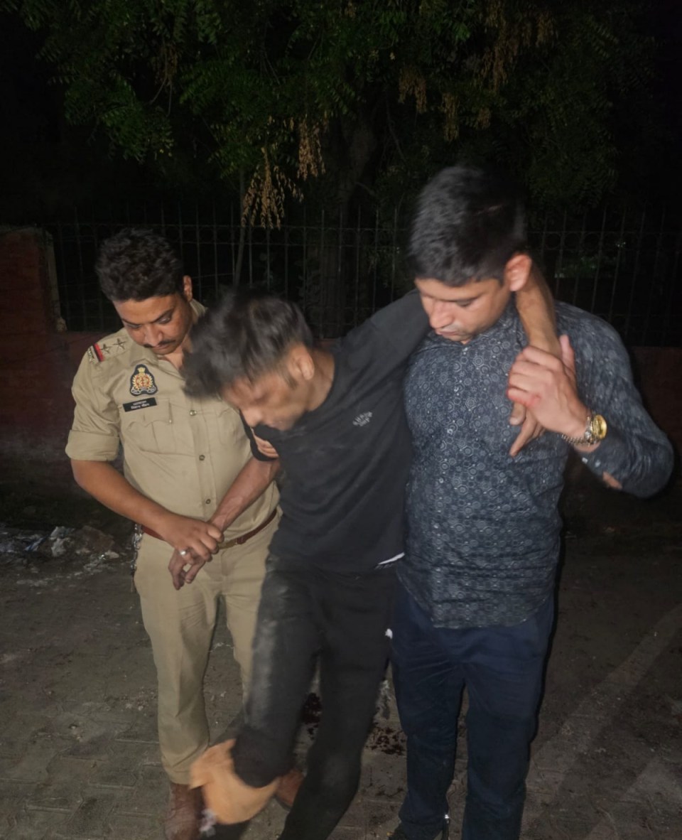 पुलिस मुठभेड़ में पकड़ा गया बदमाश