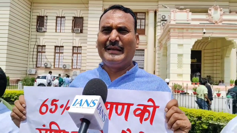 65 प्रतिशत आरक्षण को संविधान के नौवीं सूची में शामिल करे बिहार सरकार : विधायक सतेंद्र यादव