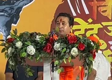 भाजपा विधायक नितेश राणे ने कहा, ‘हिन्दू फ्लावर नहीं, हिन्दू समाज आग है’