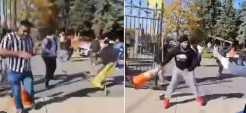 Hindu devotees beaten at Canada temple by Khalistani