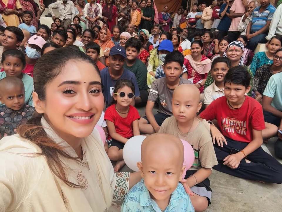 Shivangi Joshi celebrates her birthday in the 'most meaningful way' with underprivileged kids