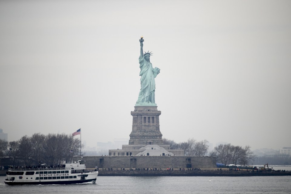 U.S.-NEW YORK-STATUE OF LIBERTY-REOPEN